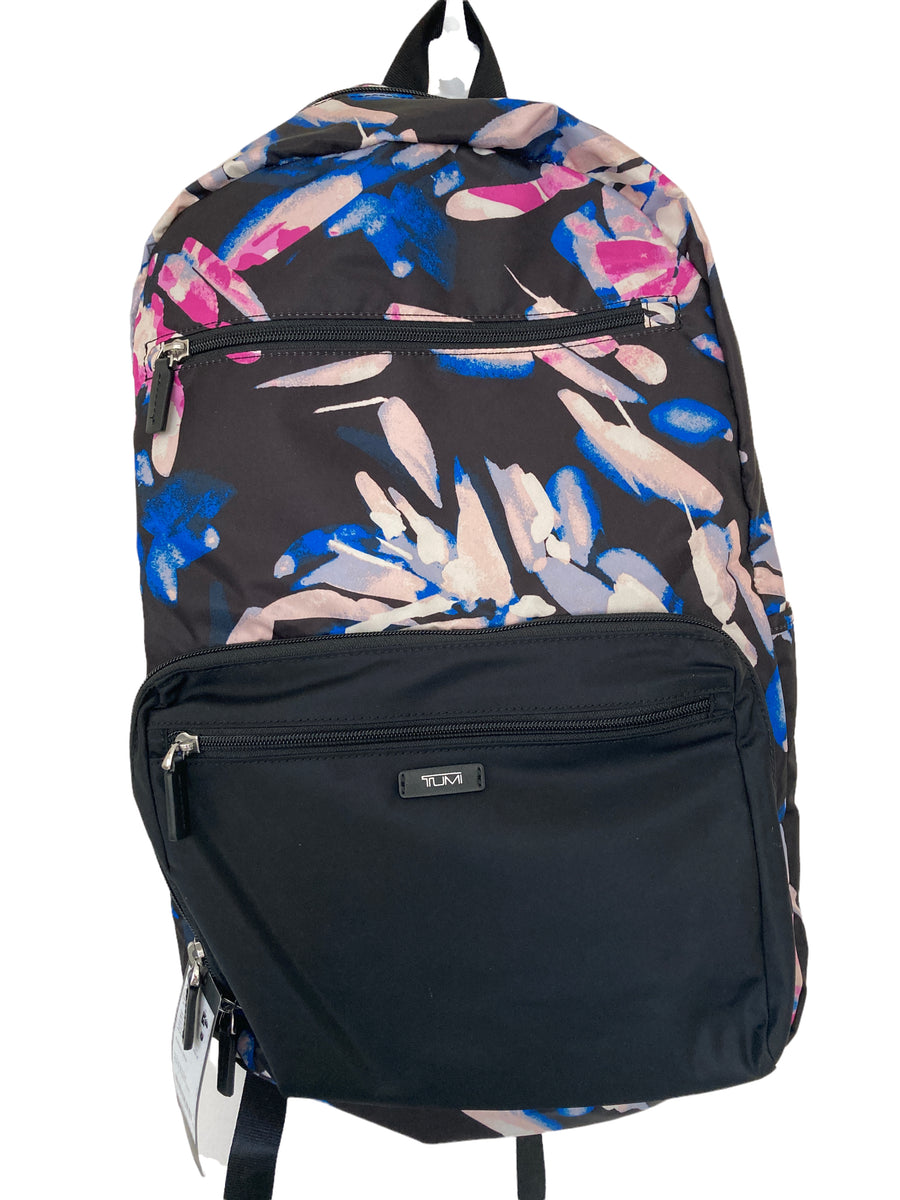 TUMI Black/Floral Packable Backpack – Second Serve Resale