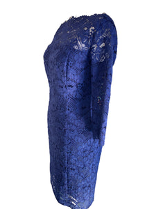 Worth Blue Lace Dress, 2