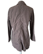 Load image into Gallery viewer, Sun Kim Crushed Clay Boyfriend Jacket, M
