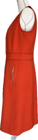Load image into Gallery viewer, Tory Burch Orange Sleeveless Dress, 8
