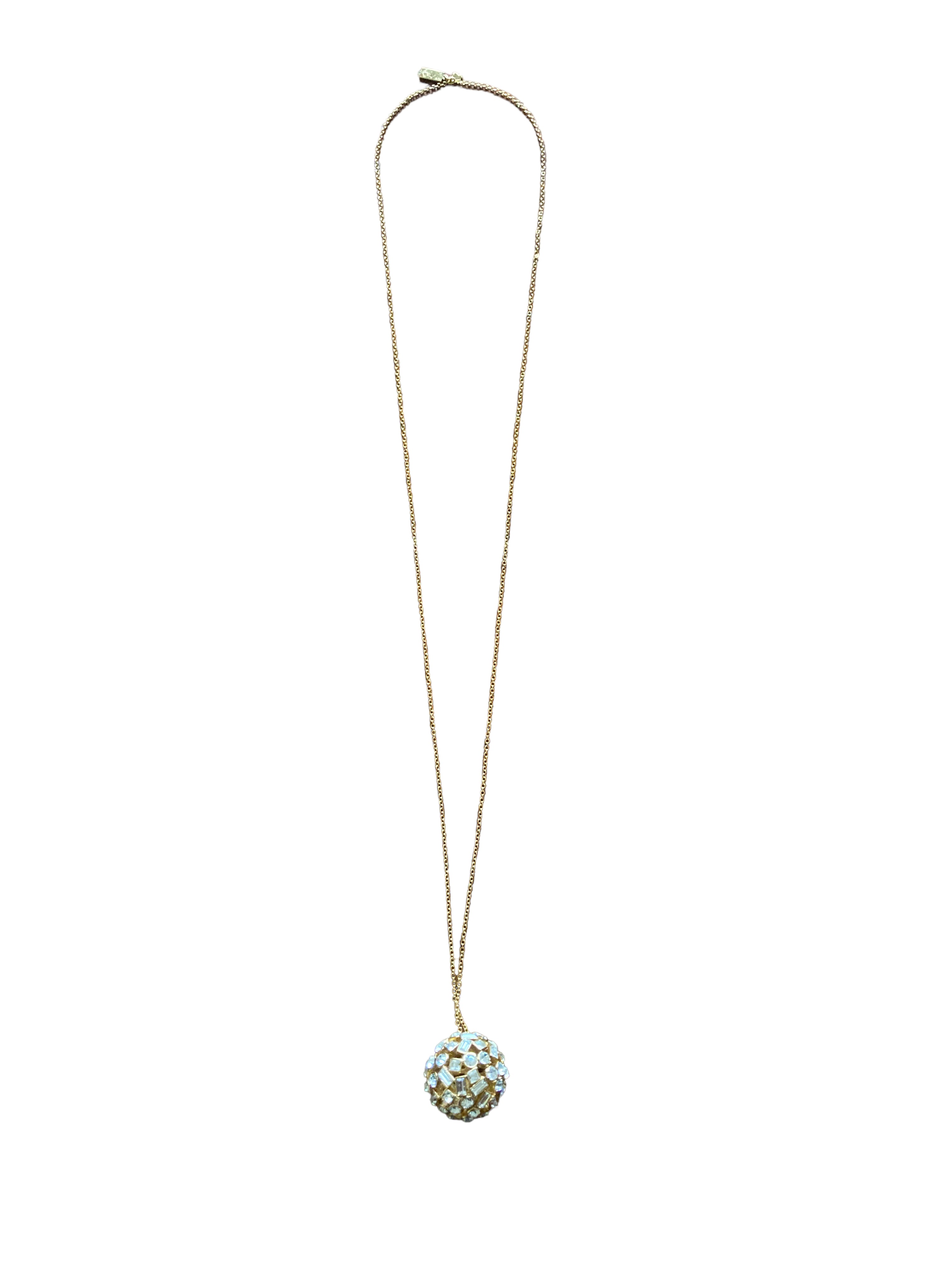 Kate Spade On The Dot Clear Sphere Pendant