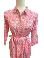 Load image into Gallery viewer, Monsoon and Beyond Pink Shirt Dress, XS
