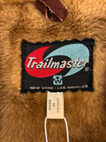 Load image into Gallery viewer, Trailmaster Vintage Brown Suede Sherpa Jacket, M/L
