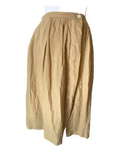 Alex Mill Kelsy Skirt in Vintage Khaki Linen, XL