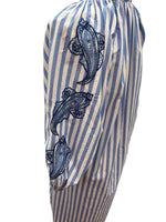 Load image into Gallery viewer, J. McLaughlin Zelena Blue Stripe Cotton Dress with Tags, XS
