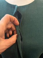 Load image into Gallery viewer, Max Mara Green Dress/Jacket/Belt Suit, 6
