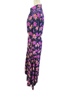 Load image into Gallery viewer, Maje Retunia Purple and Black Print Floral Dress, 2
