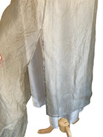 Load image into Gallery viewer, Beige Silk Crinkle Slip, Dress, and Jacket, M
