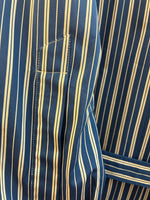 Load image into Gallery viewer, Platou Blue Striped Dress and Belt, with Tags, XS
