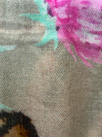 Load image into Gallery viewer, Simone Bruns Hand Printed Cashmere Leopard Scarf, with Tags
