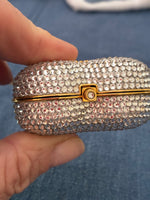 Load image into Gallery viewer, Judith Leiber "Marry Me" Crystal Pill box Trinket Box
