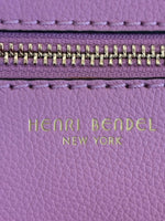 Load image into Gallery viewer, Henri Bendel Crosby Lilac Leather Bag with Shoulder Strap
