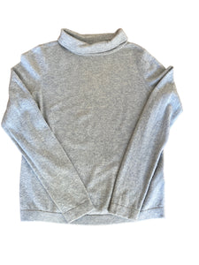 Hobbs of London Heather Blue Wool Blend Turtleneck Sweater, M