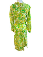 Load image into Gallery viewer, Figue Green and Yellow Dress, XS
