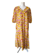 Load image into Gallery viewer, Olivia James The Label Georgia Dress in Blooming Golden, S
