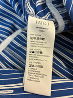 Load image into Gallery viewer, Platou Blue Striped Dress and Belt, with Tags, XS
