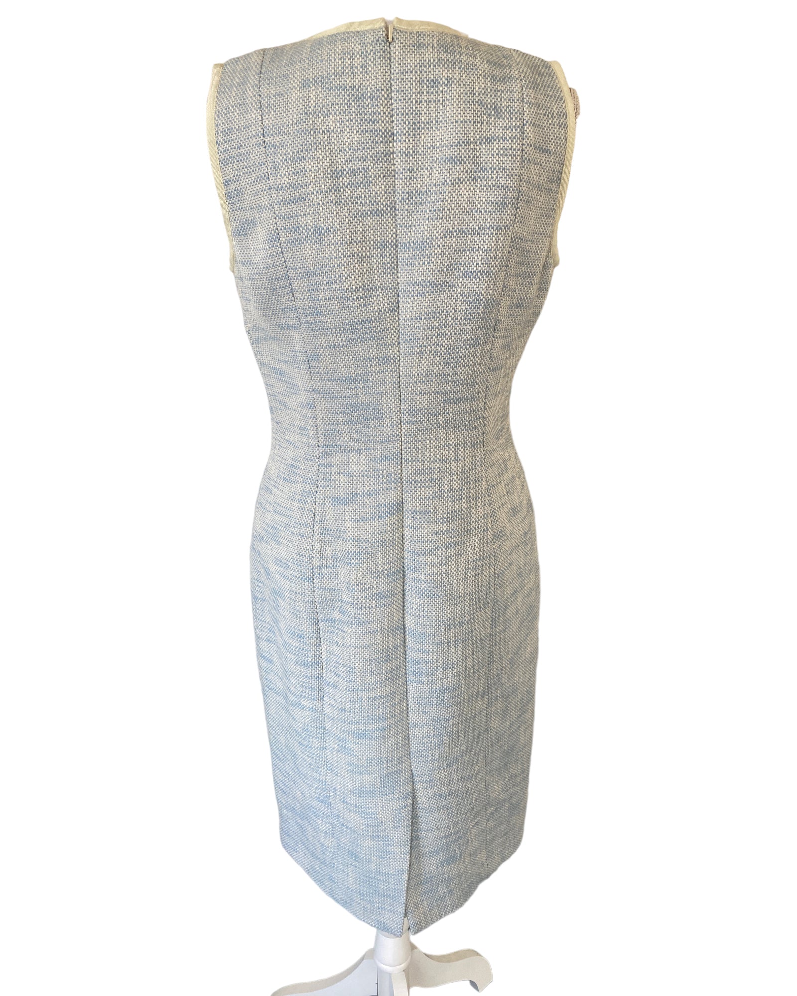 hobbs silver dress HOBBS WOOL & SILK SLATE GREY PENCIL SHIFT PARTY DRESS SIZE 10 WORN ONCE
