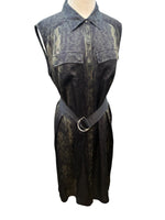 Load image into Gallery viewer, Allsaints Snakeskin Print Sleeveless Dress, 10
