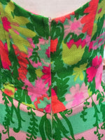 Load image into Gallery viewer, Neiman March Vintage 1960s Floral Gown, S/M
