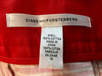 Load image into Gallery viewer, Diane von Fürstenberg Orange Print Wrap Skirt, 12
