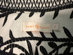 Load image into Gallery viewer, Tory Burch Black and White Print Cotton Blazer, 8
