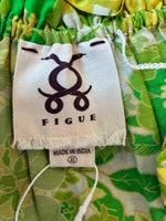 Load image into Gallery viewer, Figue Green and Yellow Dress, XS
