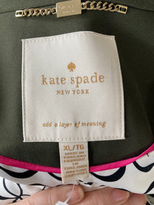 Kate Spade Loden Raincoat, XL