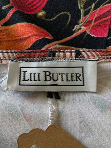 Lili Butler Cotton Blend Long Sleeve Dress, M/L