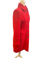 Load image into Gallery viewer, J. Crew Red Lady Day Double Cloth Italian Wool Coat, 6
