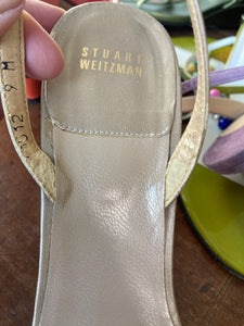 Stuart Weitzman Taupe Sandals, 9