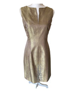 Load image into Gallery viewer, Kay Unger Purple and Gold Cocktail Dress, 6
