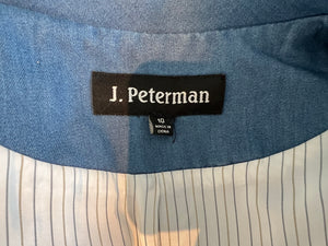 J. Peterman Vintage Light Denim Blazer, 10