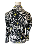 Load image into Gallery viewer, Et Cetera Black Print Shirt, 2
