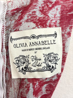 Load image into Gallery viewer, Olivia Annabelle Florence Dress in Wine Ulvaag Dragon Print, M
