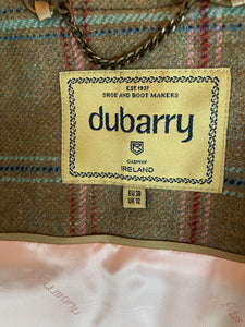 Dubarry of Ireland Plaid Wool Blazer, 10
