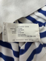 Load image into Gallery viewer, Arket Cotton Blue Striped Sweater, M
