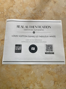 Louis Vuitton Winter White  Suhali Le Fabuleaux Blanc Authenticated Handbag