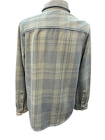 Load image into Gallery viewer, The Outerknown Blue Plaid Blanket Shirt, XS/S
