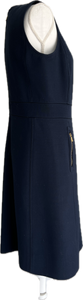 Tory Burch Navy Sleeveless Dress, 8
