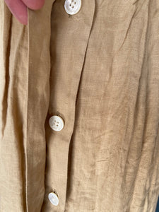 Alex Mill Kelsy Skirt in Vintage Khaki Linen, XL