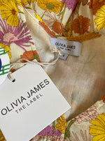 Load image into Gallery viewer, Olivia James The Label Georgia Dress in Blooming Golden, S
