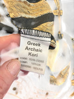 Load image into Gallery viewer, Greek Archaic Kori Black Feather Embroidered Mini Dress, XS
