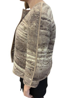 Load image into Gallery viewer, Lafayette 148 Crossover Metallic Blazer, S
