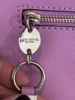 Load image into Gallery viewer, Henri Bendel Crosby Lilac Leather Bag with Shoulder Strap
