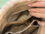 Load image into Gallery viewer, Paolo Masi Ivory Mink and Leather Shoulder Bag

