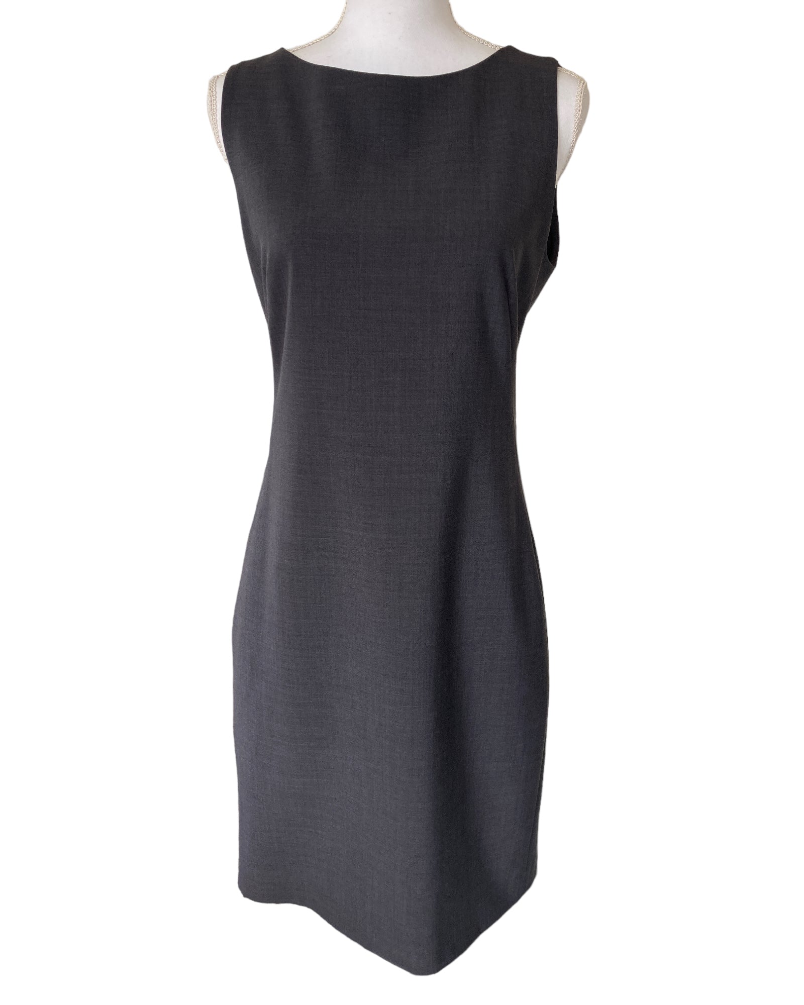 Theory Charcoal Betty Shift Dress, 12 Second Serve Resale Theory Charcoal Betty Shift Dress, 12 Second Serve Resale