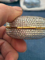 Load image into Gallery viewer, Judith Leiber "Marry Me" Crystal Pill box Trinket Box
