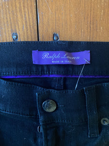 Ralph Lauren Purple Label Black Jeans, 28