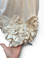 Load image into Gallery viewer, BCBG Maxazria Camila Ivory Ruffled A-Line Mini Dress, 10
