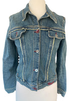 Load image into Gallery viewer, Fiorucci Jean Jacket, L
